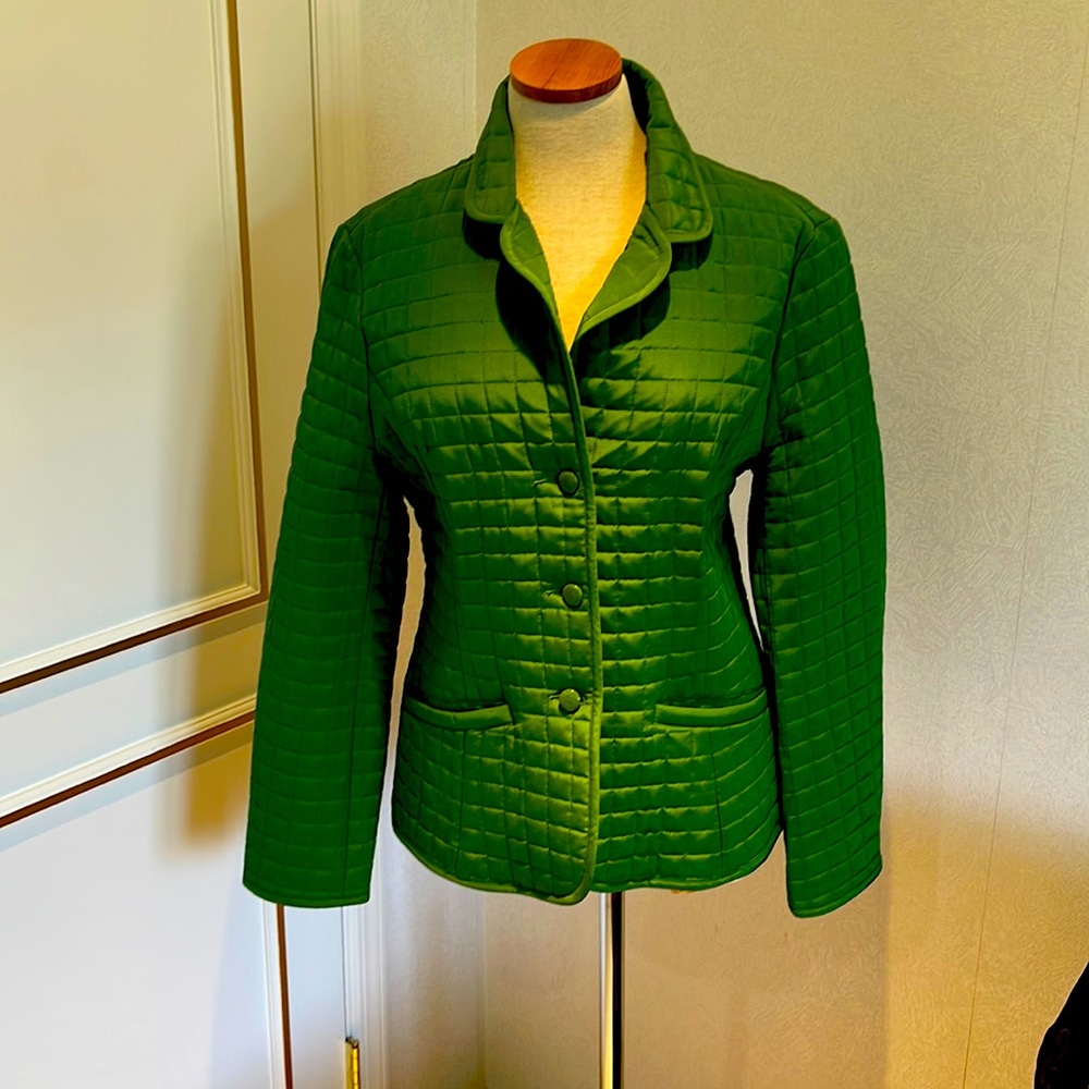 Silk material jacket from Europe
